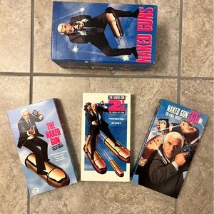 The Naked Gun VHS Movies Boxset